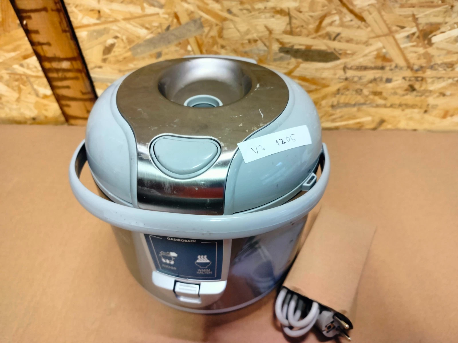 Gastroback Design Rice Cooker 42507 - Used - Accessories See Photos (V3 1205)