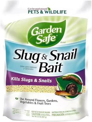 Garden Safe Slug & Snail Bait Kills Within 3 to 6 Days For Lawn and Garden 2 lb