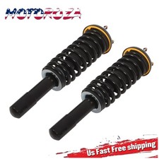 For Jaguar XJ X351 XJR575 XJL AWD 2x Front Struts Spring Assys w/Electric