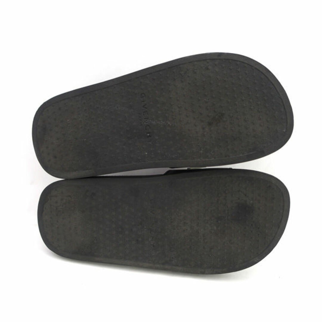 GIVENCHY Logo Sandals Pool Shower Black 35 Women Girls LADY Women's Used GEIS-0 thumbnail 5