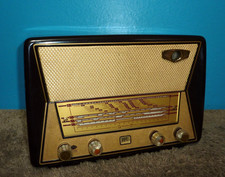 Mullard Type MA-244 Tabletop Tube Radio Rare As-Is