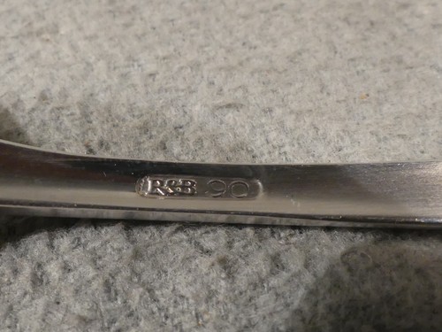 R&B Robbe & Berking York 6 Menü Gabeln 19 cm 90er Silberauflage - 第 5/5 張圖片