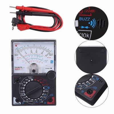 YX-360TR ELB Analogue Meter Multimeter Multitester Fuse Diode Protection DC & AC