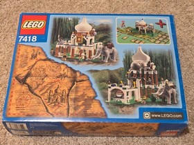 LEGO Adventurers Orient Expedition Set 7418 Scorpion Palace New Sealed In Box 