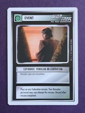 Star Trek CCG (Premiere) - Espionage: Romulan on Federation (Common)