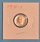1916-S 10c Mercury Dime 90% Silver United States Coin San Francisco