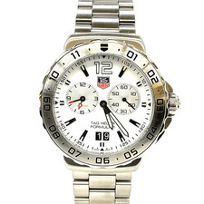 N【TAG-HEUER】 Tag Heuer Formula 1 Alarm Date Quartz Watch WAU111B Stainless
