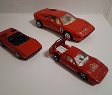 3 x Vintage Ferraris: Ferrari 288 GTO.  BB 512 & 308GTS