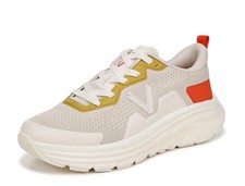 Vionic Women s Walk Max Sneakers Cream Orange Size 6