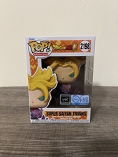 Funko Pop Dragon Ball Super Saiyan Trunks VRare Pre Release #2198 (See Pictures)