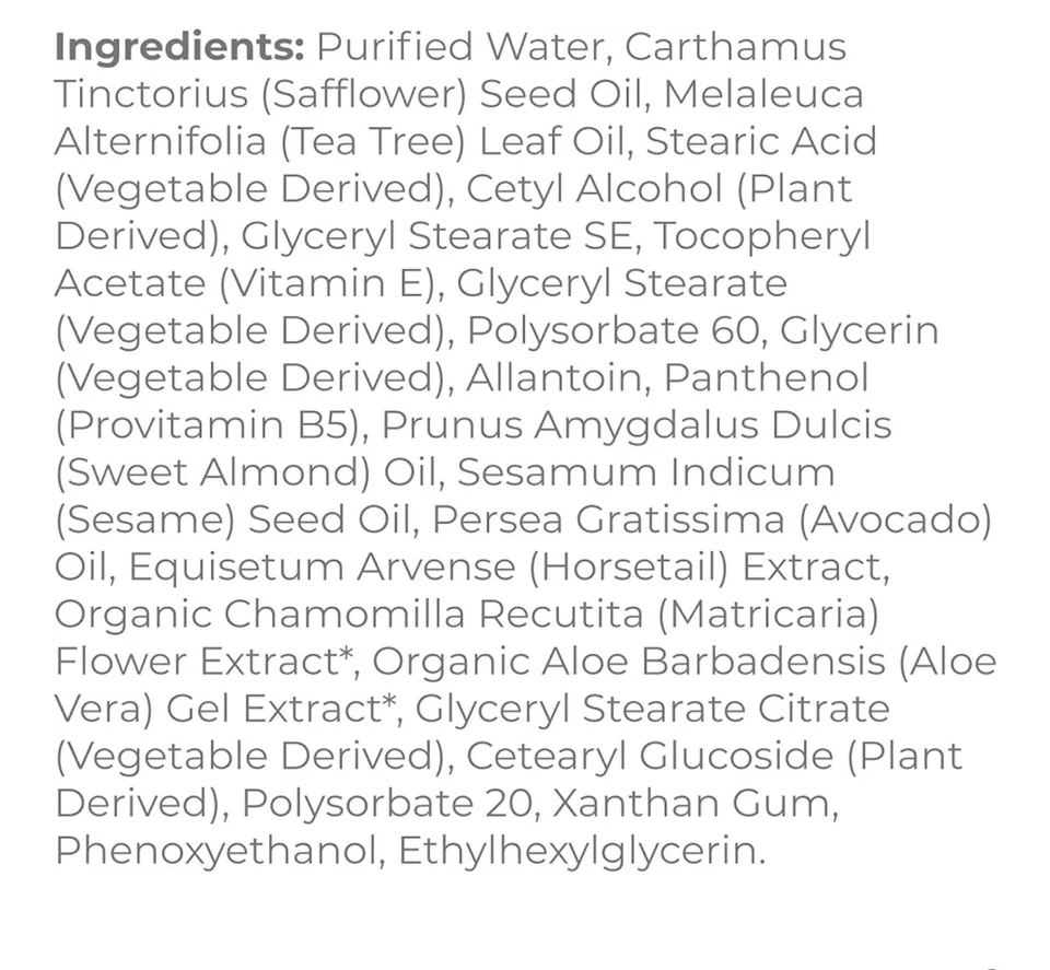 2 PACK! DERMA-E Tea Tree & Vitamin E Relief Cream, 4oz BB 4/26 - Image 3 of 3