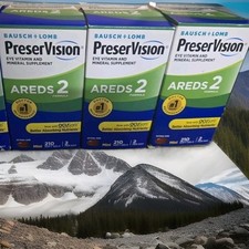 Bausch  Lomb PreserVision AREDS 2 Formula 210 X 3  420ct. Minis exp date 6/26