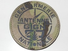 Ecusson GIGN Gendarmerie Scratch tenue de camouflage  ANTENNE GIGN
