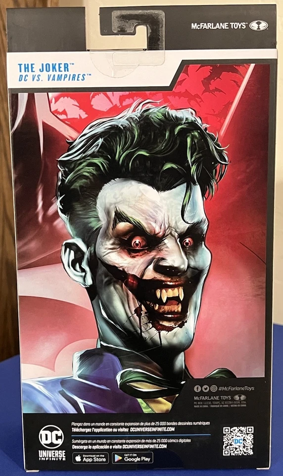 DC Multiverse DC VS Vampires Gold Label Collection THE JOKER McFarlane Toys 2023 - Image 3 of 4
