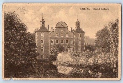 Essen Germany Postcard View of Borbeck Castle Borbeck 1913 Antique Posted