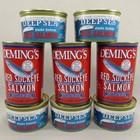 Canned Red Sockeye Salmon Wild Caught Alaskan 3 475oz Demings 5 75oz Deep Sea