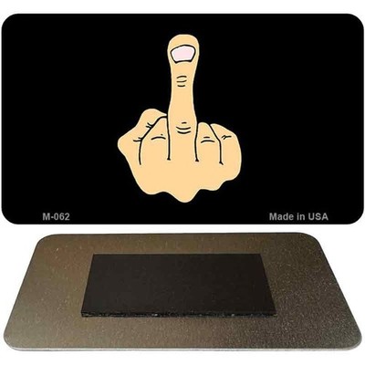 Middle Finger Novelty Metal Magnet Fridge Refrigerator Home Kitchen Decoration