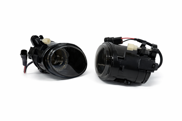 LED Nebelscheinwerfer Set Schwarz Smoke Passend FüR BMW 3Er E46 1998-2007-image