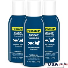 Automatic Spray Pet Deterrent Motion Sensor Training Safe Gentle Correction New