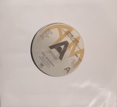 RICK WAKEMAN Swan Lager b/w Wooly Willy Tango 7''VINYL