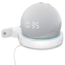 Compact Speaker Wall Mount and Cord Management Shelf System