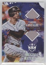 2018 Diamond Kings DK Originals Materials Holo Silver 4/99 Carlos Gonzalez 0x1