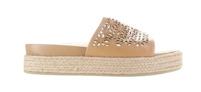 Hush Puppies Womens Lady Tan Espadrilles Size 6 (7705451)