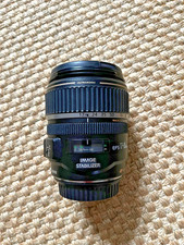 Canon EF-S 17-85mm F4-5.6 IS USM AF Zoom Lens EOS DSLR Front & Rear Caps