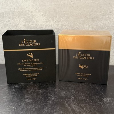 l'Elixir Des Glaciers Creme de Masque Majestueuse Nourishing Care Cream NEW