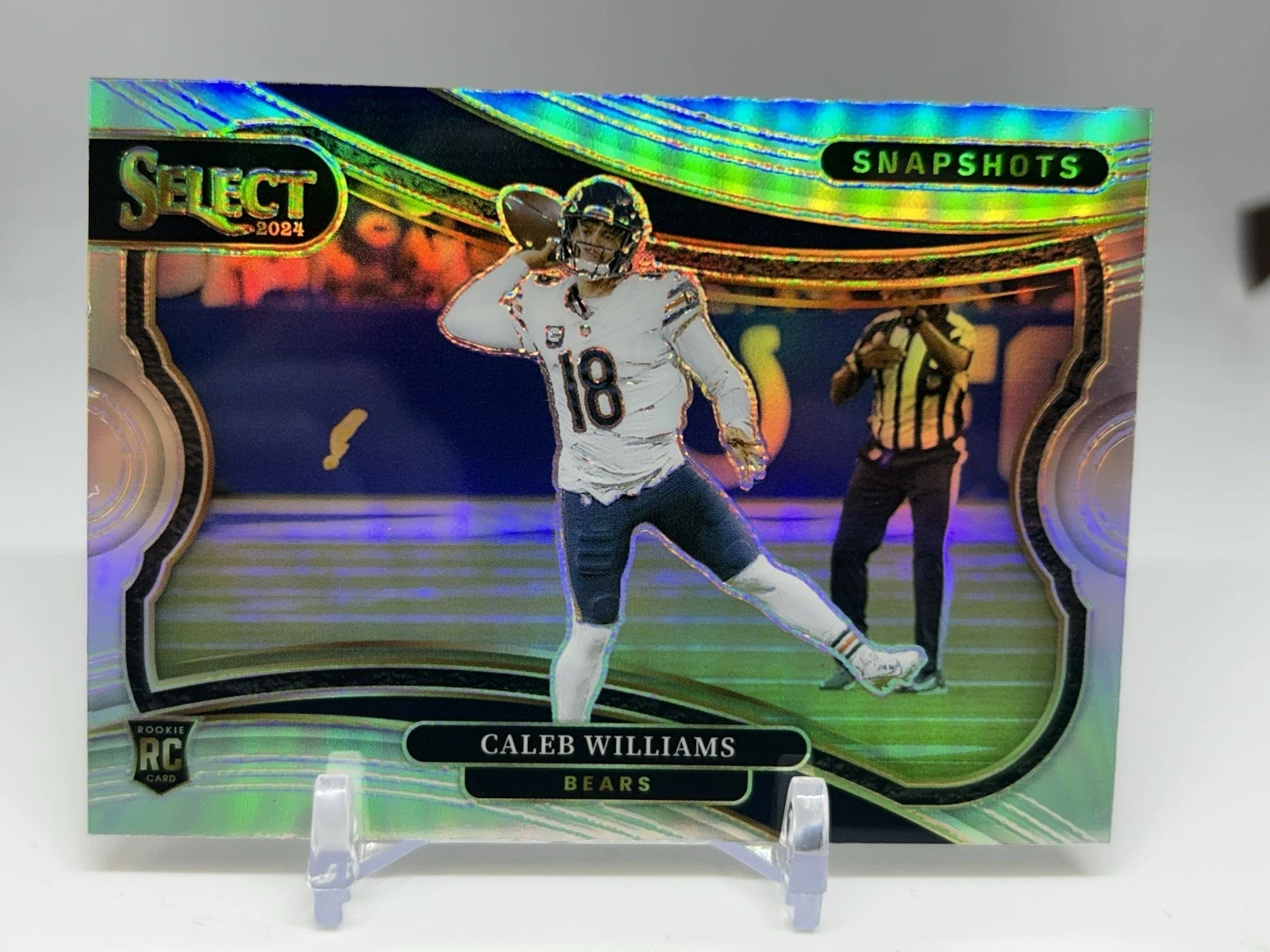 Caleb Williams Panini Select Snapshots #14 Gold