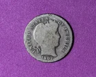 1902- Barber Silver One Dime #P34435