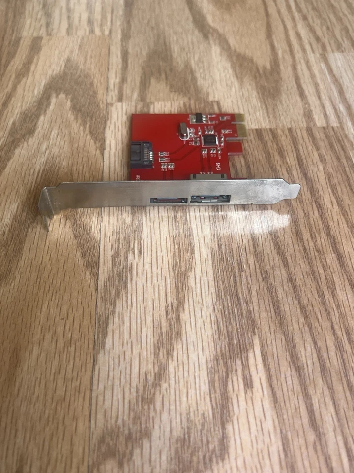 SATA PCIe Card 2 Port PCIe SATA Expansion Card with 1 Port eSATA - Image 4 of 4