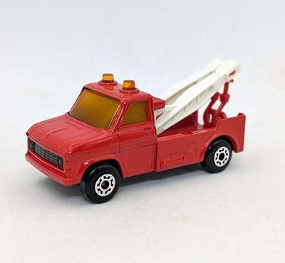 Matchbox Superfast 61 Wreck Truck in gelb SELTEN GLANZ GRAUBRAUN BASE - VNM