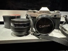 Canon AT-1 camera w/Canon 50mm f1.8 lens