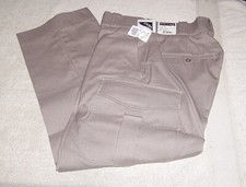 Flying Cross Freedom Fit Fechheimer Mens Uniform Cargo Khakis 28 x 29 Gray NWT