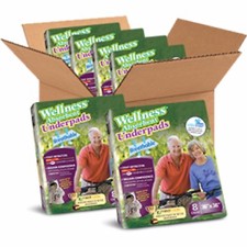 48 Wellness Super Absorbent Underpads, 30" x 36", 1 Change in 8 to 12 Hours