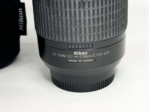 Nikon AF-S Nikkor 55-200mm 1:4-5.6 G ED DX Zoom Lens 35mm DSLR Digital - Picture 4 of 8
