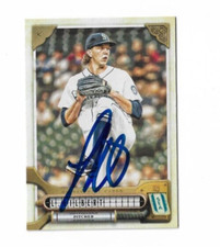 Seattle Mariners LOGAN GILBERT  Signed 2022 Topps Gypsy Queen  Card