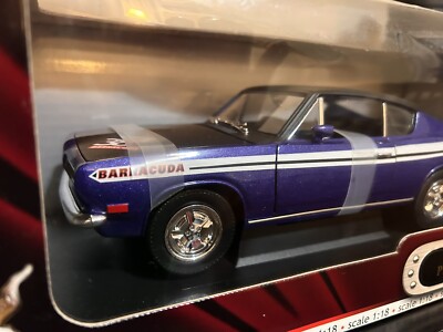 Road Signature Plymouth 1969 Barracuda 1:18 Die Cast Deluxe