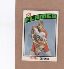 1976-77 O PEE CHEE HOCKEY ED KEA #361 FLAMES EX *A33660