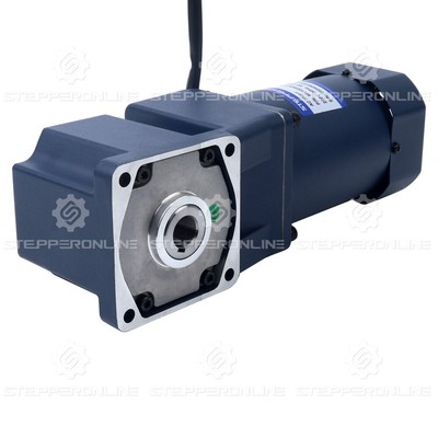 120W 220VAC 6-90RPM 9.3Nm Flange90mm Right Angle Gearbox AC Variable Speed Motor