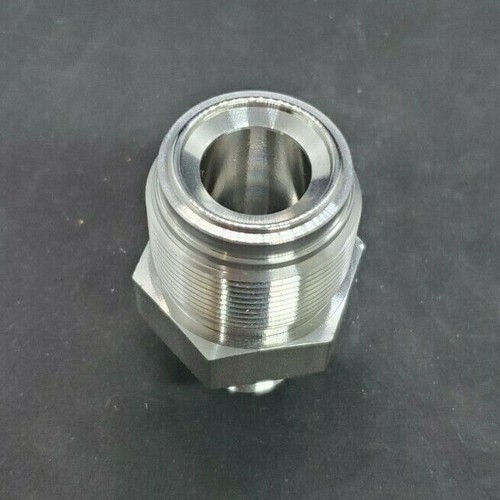 Swagelok SS-12-VCR-1-8, 3/4" Male VCR to 1/2" Male NPT, 316 Stainless - Picture 3 of 7