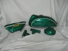 Yamaha Candy Green Vintage Motorcycle Paint - Aerosol - Pint - Quart