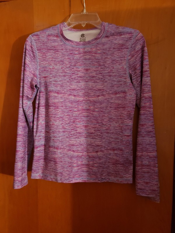 C9 Champion Girls Athletic Long Sleeve Shirt Size XL (14-16) Multicolored 