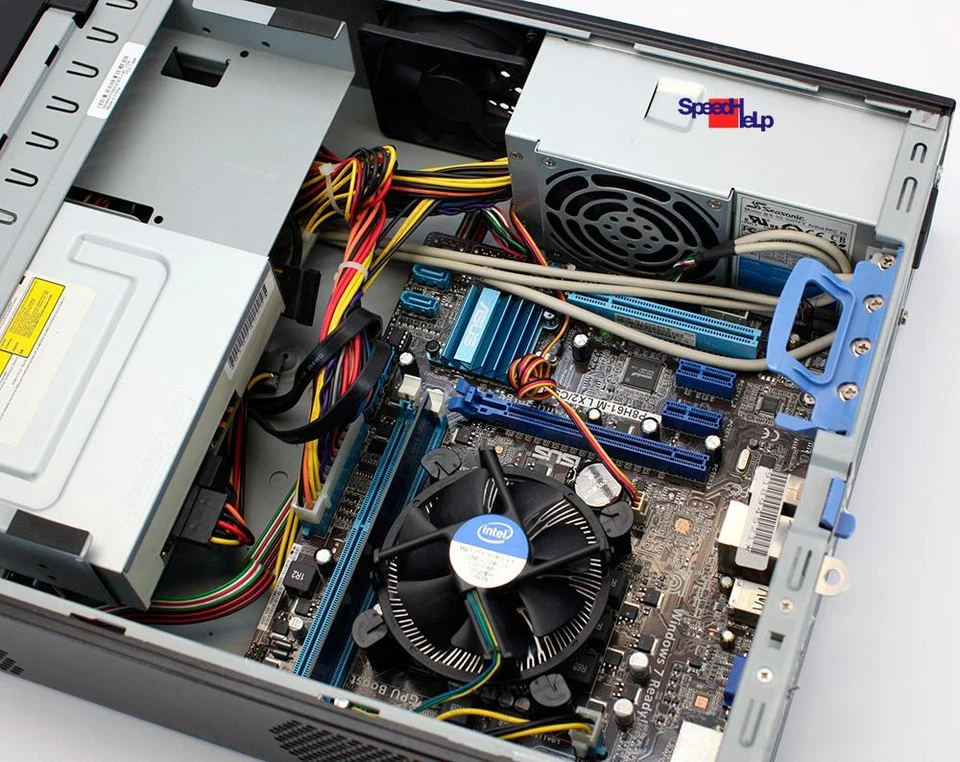 Asus P8H61-M LX2/CSM Intel Core i3 2120 Computer PC Windows 7 10 Parallel Port 5 - Image 4 of 4