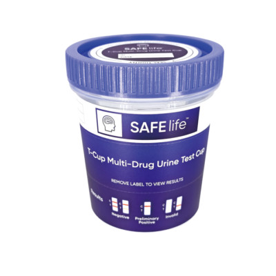 (5pk) 14 Panel Drug Test Cup w/ 3AD - Free Shipping - FDA Approved - CLIA Waived