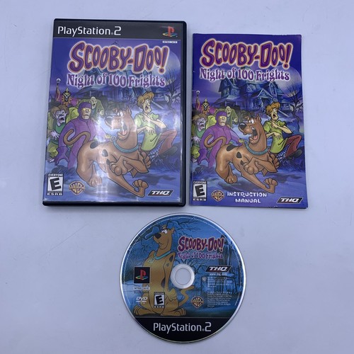 Scooby-Doo! Night of 100 Frights (Sony PlayStation 2) PS2 CIB Refurbished Good
