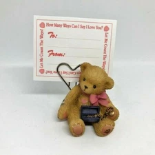 Cherished Teddies How Many Ways Can I Say I Love You  Necklace NEW # 790443