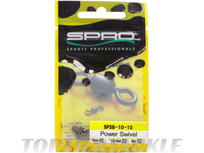 Pack De 50 Giratorios SPRO Power Swivels - Varios Tamaños, Envío Gratis En EE.UU., Ideal Para Pesca