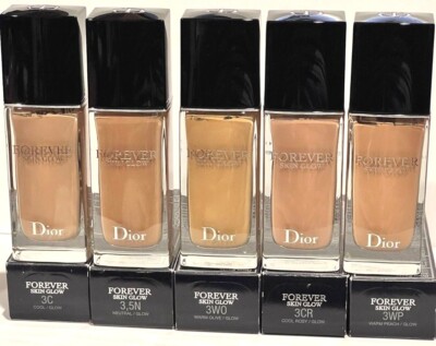 Dior Forever Glow Foundation1.5N 2本セット Dior Forever skin Glow foundation pick your color Tester